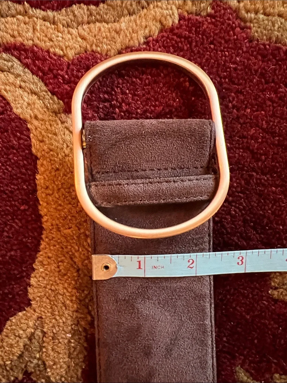 Banana Republic Women’s Wide Vegan Suede Belt in Size XS NWOTs in Espresso